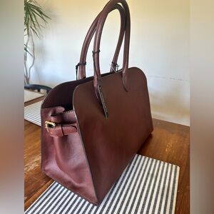Claudia Firenze Leather Bag Tik Tok Viral The Row Margaux inspired bag